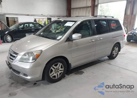2005 Honda Odyssey Ex из США, поврежденный, VIN 5FNRL38455B413533